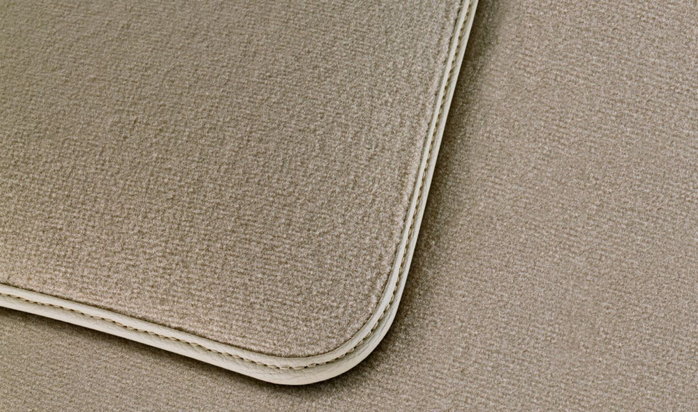 BMW Genuine Velour Car Floor Mats Set Beige