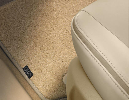 Ford Velour Floor Mats rear, beige