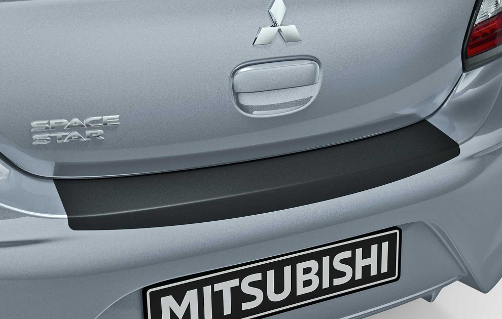 Mitsubishi Rear Bumper Protection Foil (Black)