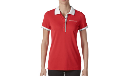 BMW Golfsport polo shirt, women.