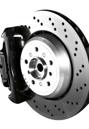 BMW Performance Genuine Rear Brake Disc Set Drilled