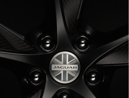 Jaguar Wheel Centre Badge Union Jack