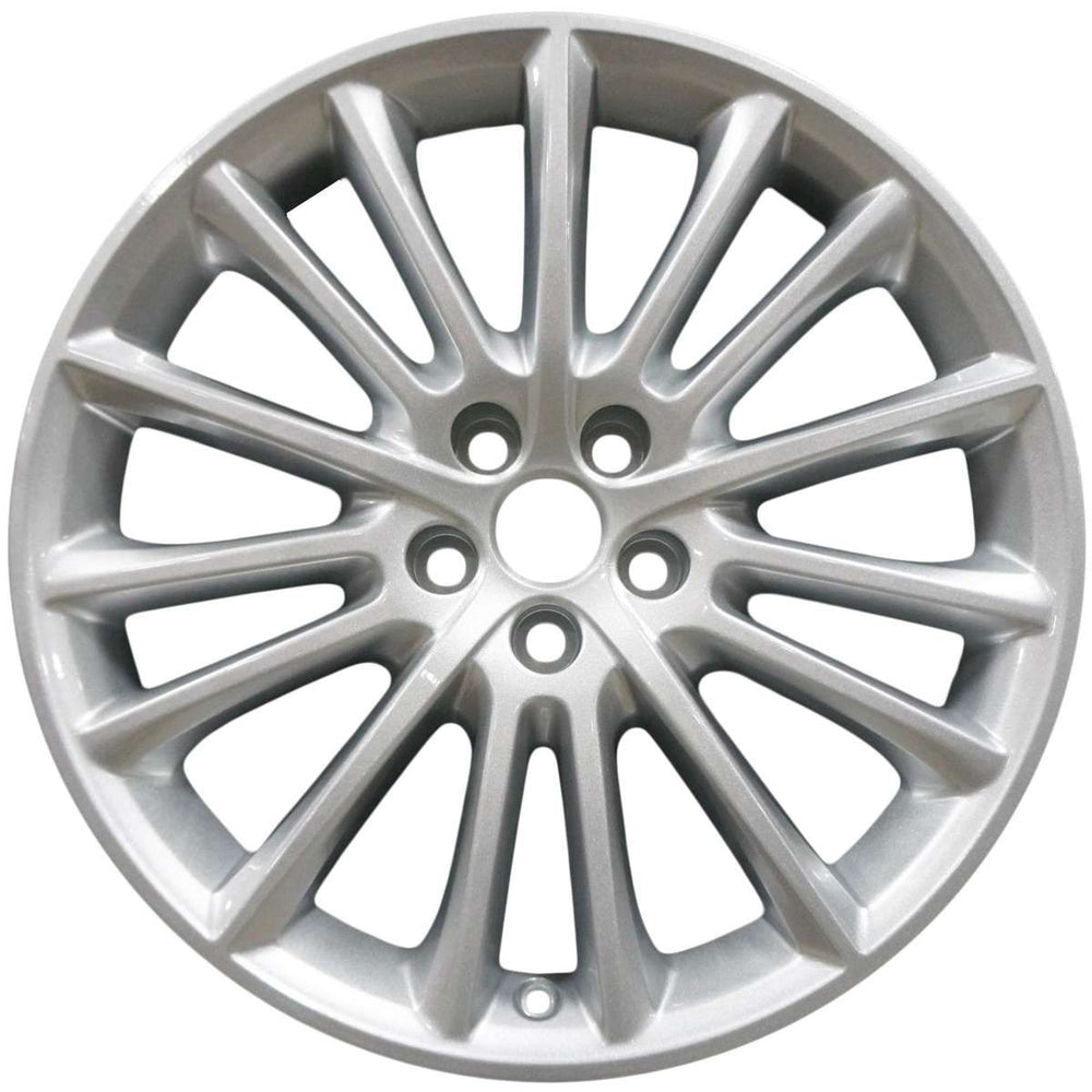 Jaguar Alloy Wheel 19" Style 1015, 15 spoke, Silver, Front
