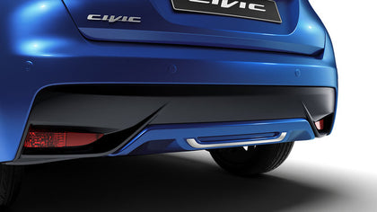 Honda Rear Skirt Decoration  Brilliant Sporty Blue