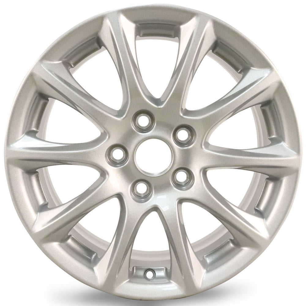 Ford Alloy Wheel 16" 10-spoke design, sparkle silver Except vehicles with body styling kit