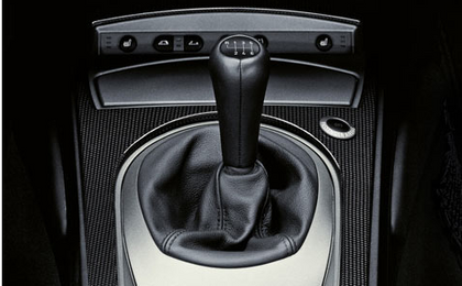 BMW Genuine Leather Gear Stick Knob 6-Speed Black