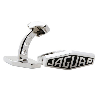Jaguar Heritage Lozenge Cufflinks - Black