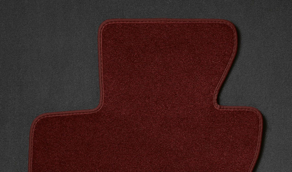 Genuine bmw carpeted floor shop mat set black