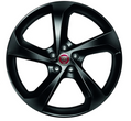 Jaguar Alloy Wheel 19" Fan, 5 spoke, with Silver finish