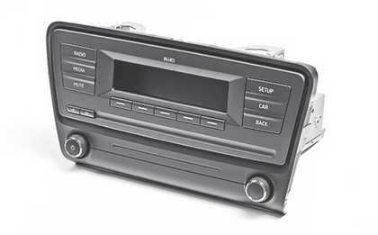 SKODA Car radio Blues for OCTAVIA III