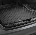 Jaguar Loadspace Rubber Liner with Space Saver Spare Wheel