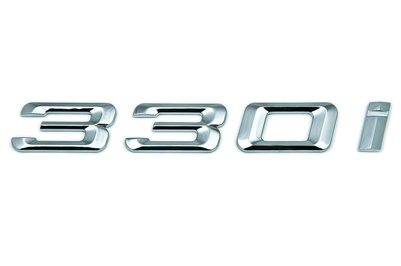 BMW Genuine "330i" Adhesive Sticker Badge Emblem