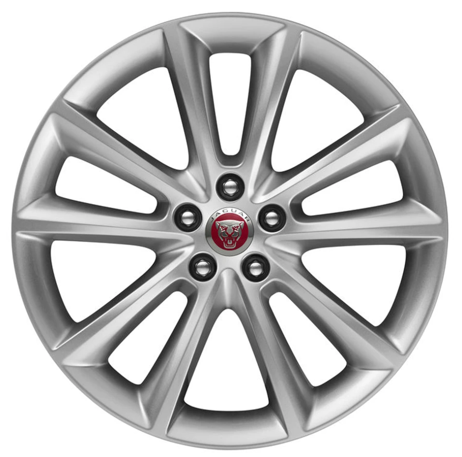 Jaguar Alloy Wheel 19" Style 1018, 10 spoke, Silver