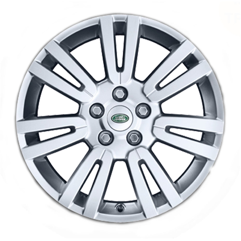Land Rover Alloy Wheel - 19" 7 Split - Spoke, 'Style 702', with Sparkle Silver finish