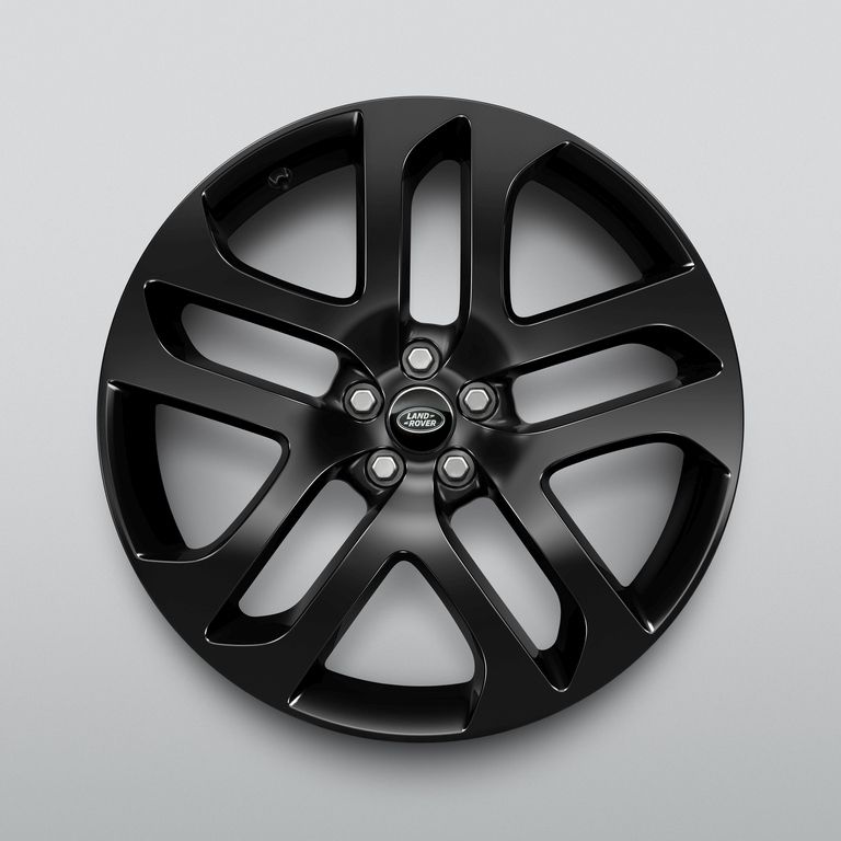 Land Rover Alloy Wheel - 21" Style 5078, 5 split - spoke, Gloss Black