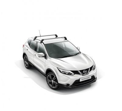 NISSAN QASHQAI (J11E/B) ROOF BARS, ALUMINIUM