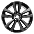 Jaguar Alloy Wheel 19" Style 5031, 5 split spoke, Gloss Black, Front