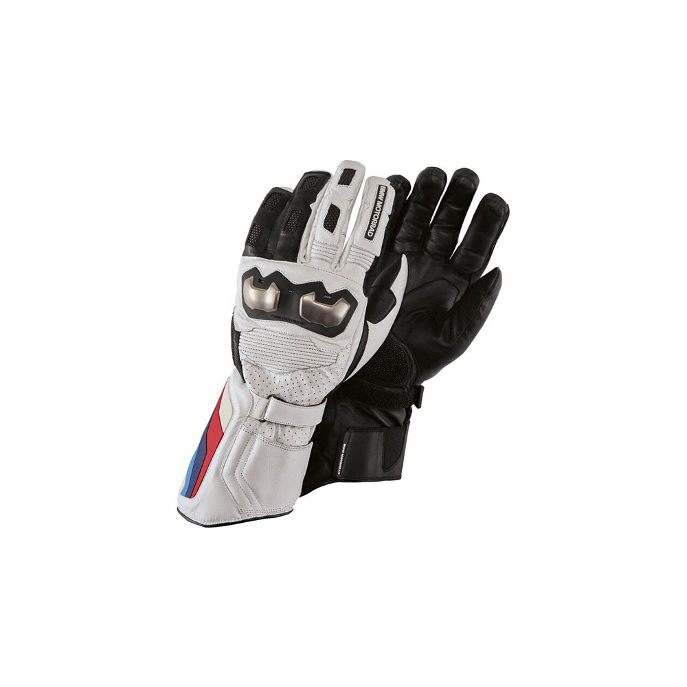 BMW Motorrad M Pro Race Comp Gloves Unisex, Black/White