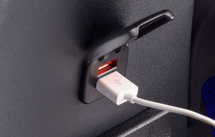 Mitsubishi Rear Usb Charging Point