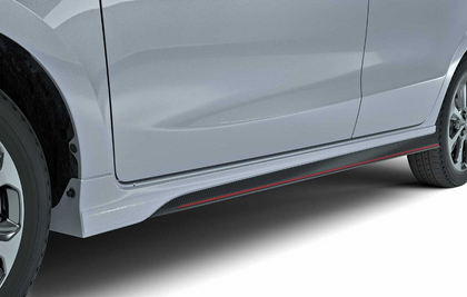 Mitsubishi Side Extension Kit - Red Metallic P19