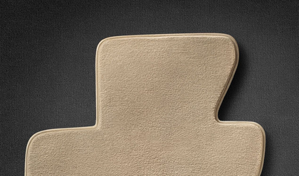 BMW Genuine Car Floor Mats Set Velour Beige