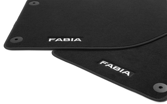 SKODA Textile Floor Mats STANDARD - FABIA III