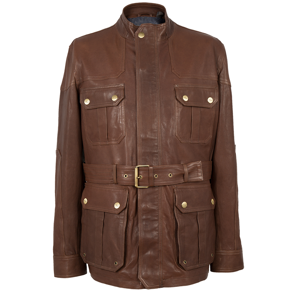Land Rover Men's Heritage Leather Jacket1