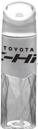 Genuine Toyota Grey & White Textured Translucent C-HR Sports Bottle 830ml