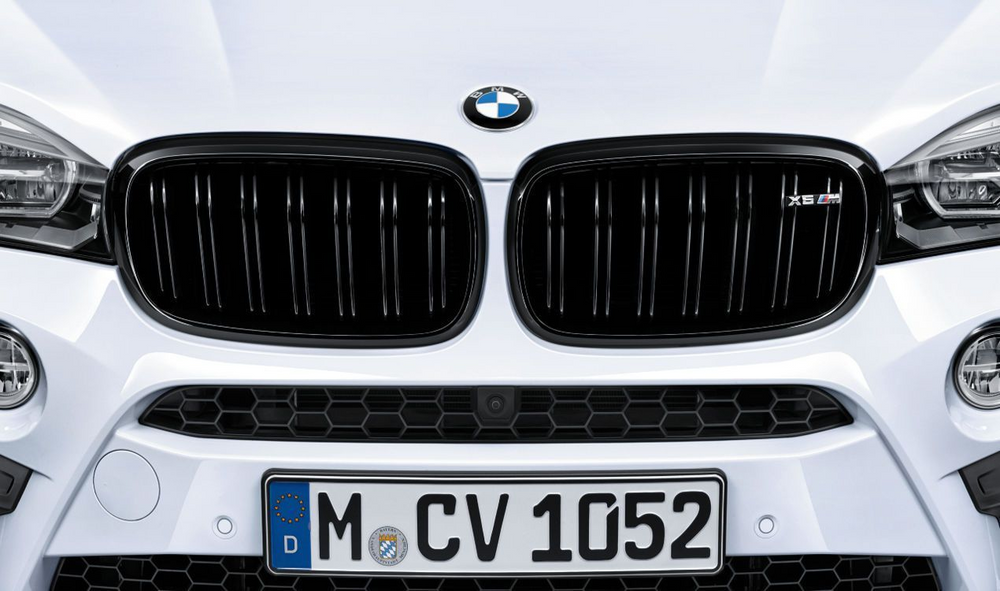 BMW Genuine M Performance Bumper Radiator Grille Black N/S