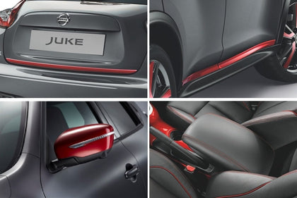 NISSAN JUKE DETROIT RED 'SPECIAL EDITION' ACCESSORY PACK