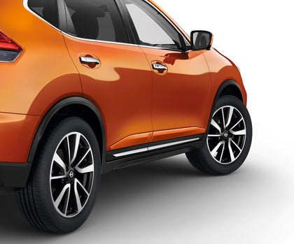 NISSAN X-TRAIL (T32) BODY SIDE MOULDINGS, K23 SILVER