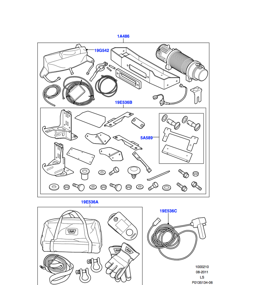 Land Rover Winch Accessory Kit