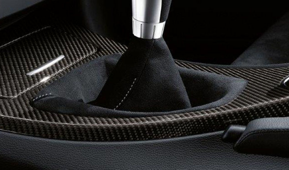 BMW Performance Gear Stick Gaiter Alcantara