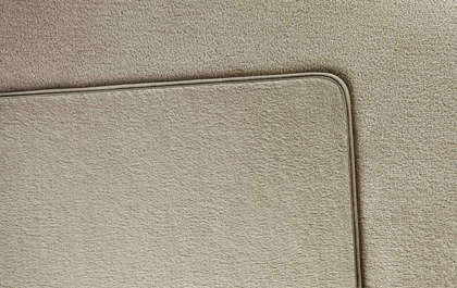 BMW Genuine Velour Driver Floor Mat Front Right Oyster