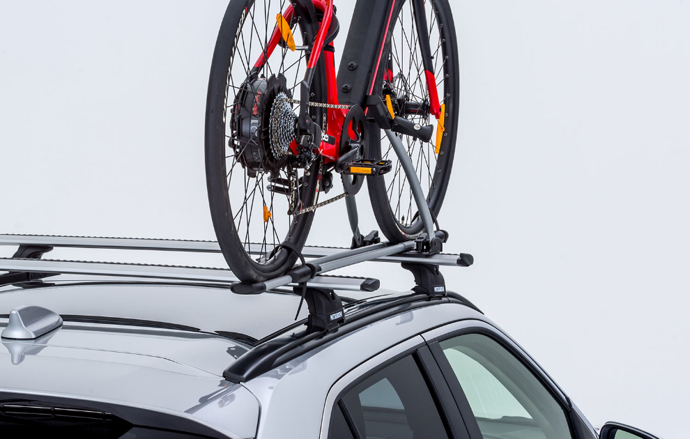 Mitsubishi Bike Carrier Silver Steel Type
