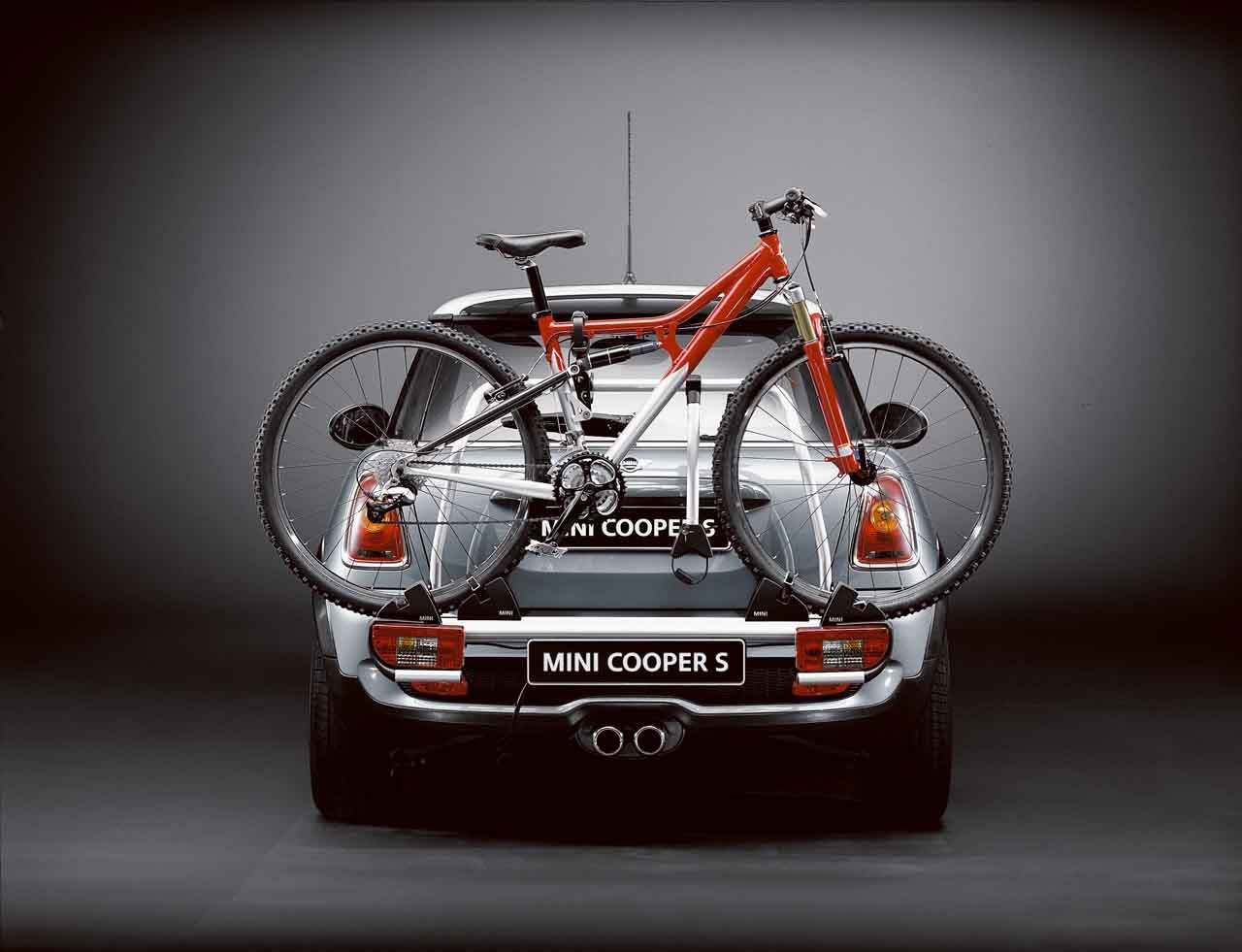 MINI Genuine Rear Carrier Rack Tow Bar Long Bicycle Spacer
