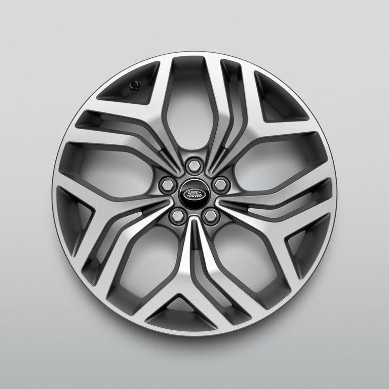 Land Rover Alloy Wheel - 20" Style 5079, 5 split - spoke, Diamond Turned finish