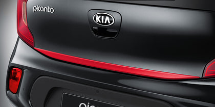 kia Tailgate Trim Line