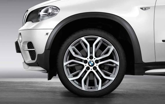 1x BMW Performance Genuine Alloy Wheel 21" Y-Spoke 375 Grey