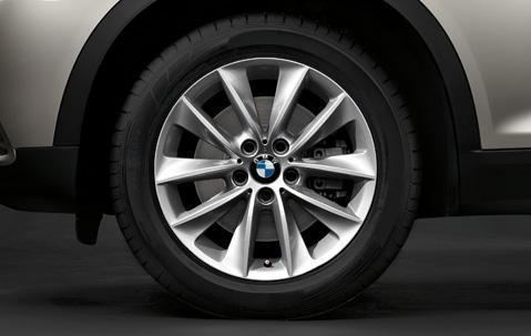 1x BMW Genuine Alloy Wheel 18" V-Spoke 307 Rim