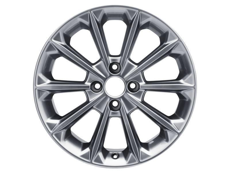 Ford Alloy Wheel 17" 10-spoke design, Luster Nickel