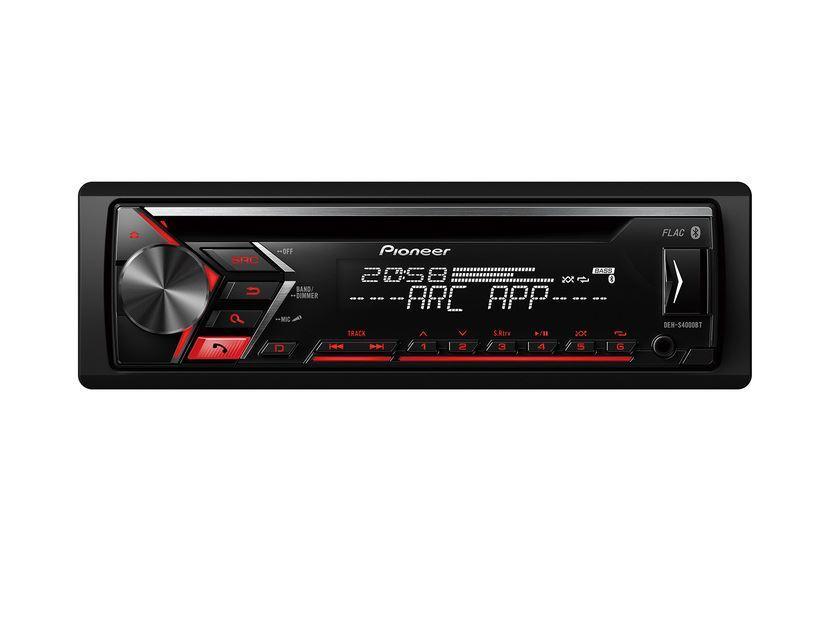 Ford Pioneer* Audio System DEH-4800BT. 1-DIN bezel, Antenna adapter, ISO adapter additionally required for installation. .
