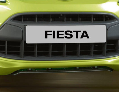 Ford Fiesta Front Bumper Aero Foil black 09/2008  10/2012