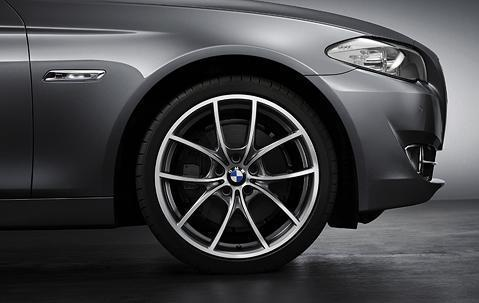 1x BMW Genuine Alloy Wheel 20" V-Spoke 356 Front Rim