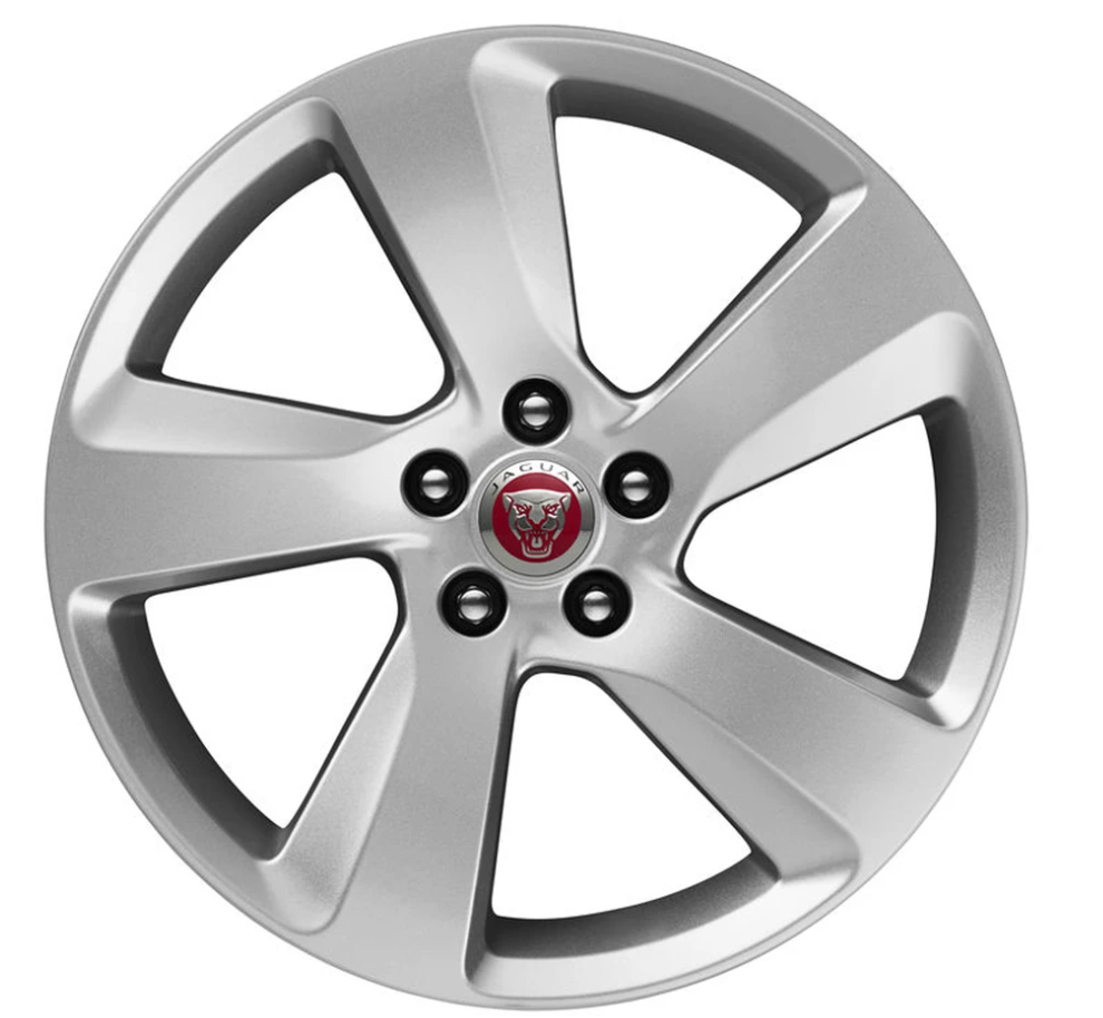 Jaguar Alloy Wheel 18" Style 5034, 5 spoke, Silver