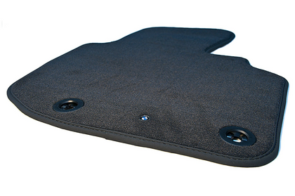 BMW Genuine Tailored Car Floor Mats Set Velours Black