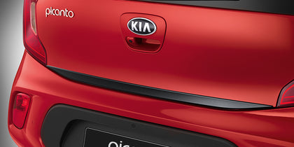 kia Tailgate Trim Line