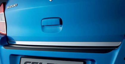Suzuki Chromed rear hatch trim