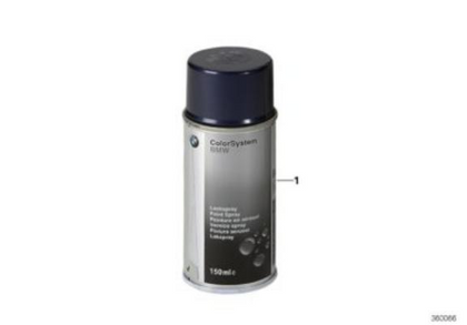 BMW Genuine Touch Up Paint Spray 400ml Scratch Repair Black Matt