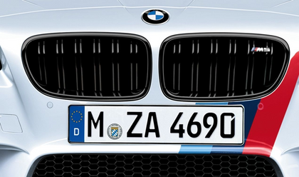 BMW Genuine M Performance Front Left Grille Trim Gloss Black